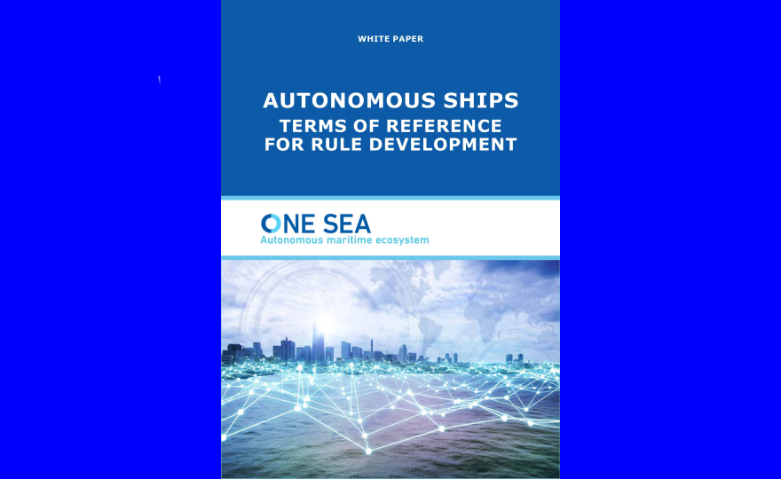 One Sea Whitepaper Offers Route Forward for Developing Rules for MASS